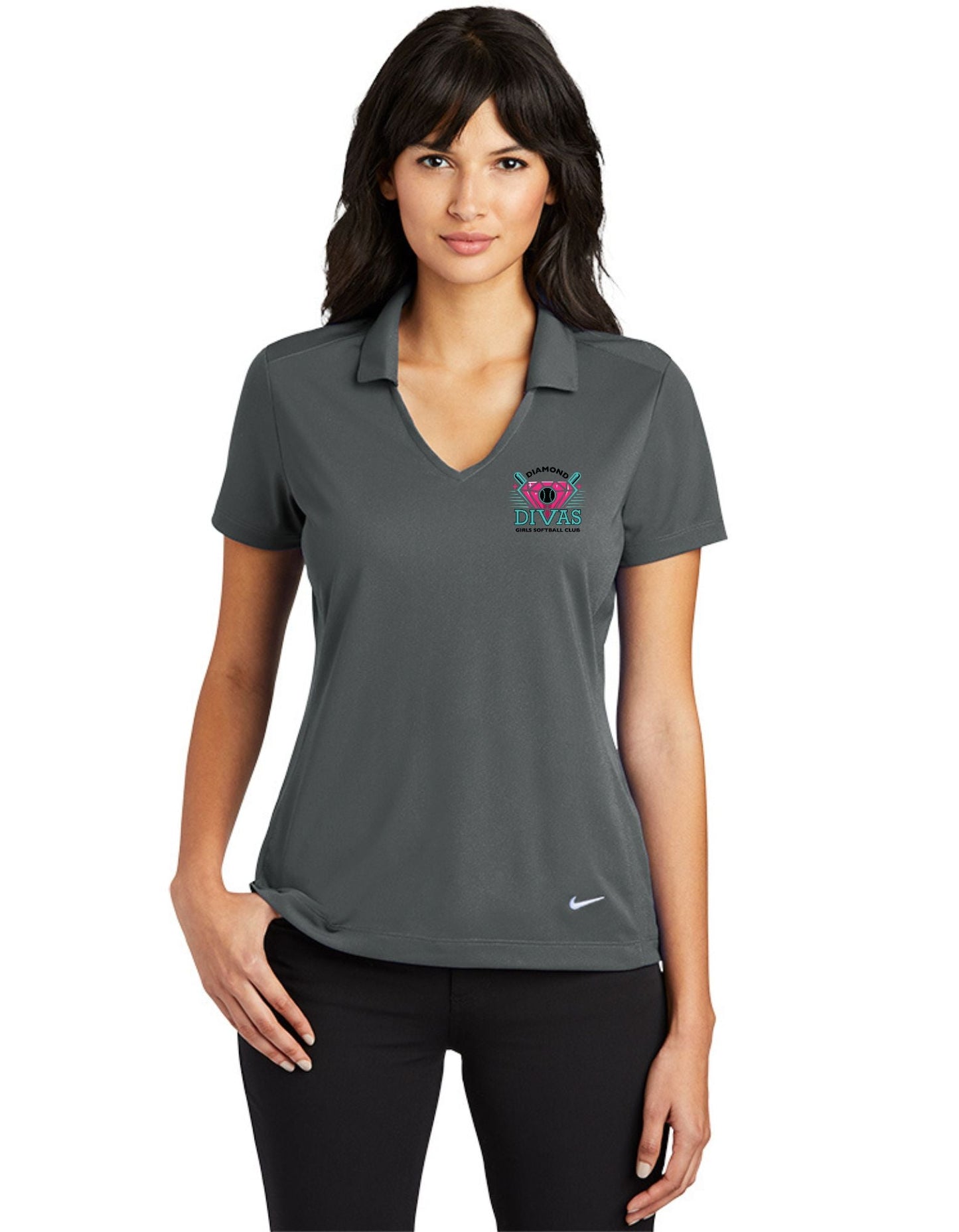 Diamond Divas Ladies Dri-Fit Polo