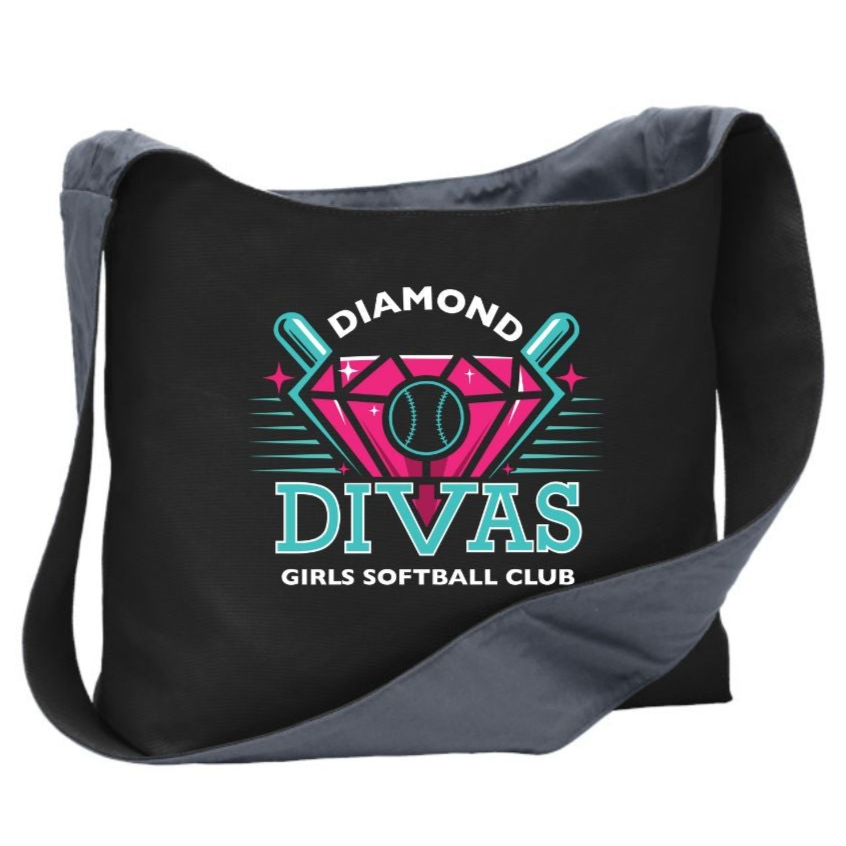 Diamond Divas Canvas Sling Bag