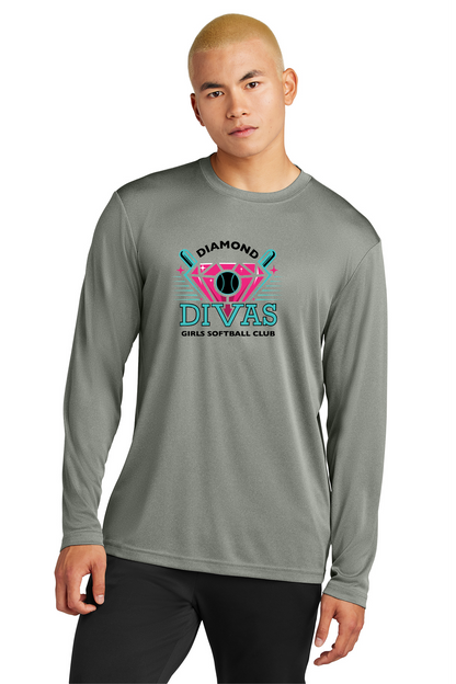 Diamond Divas Long Sleeve PosiCharge® Competitor™ Tee