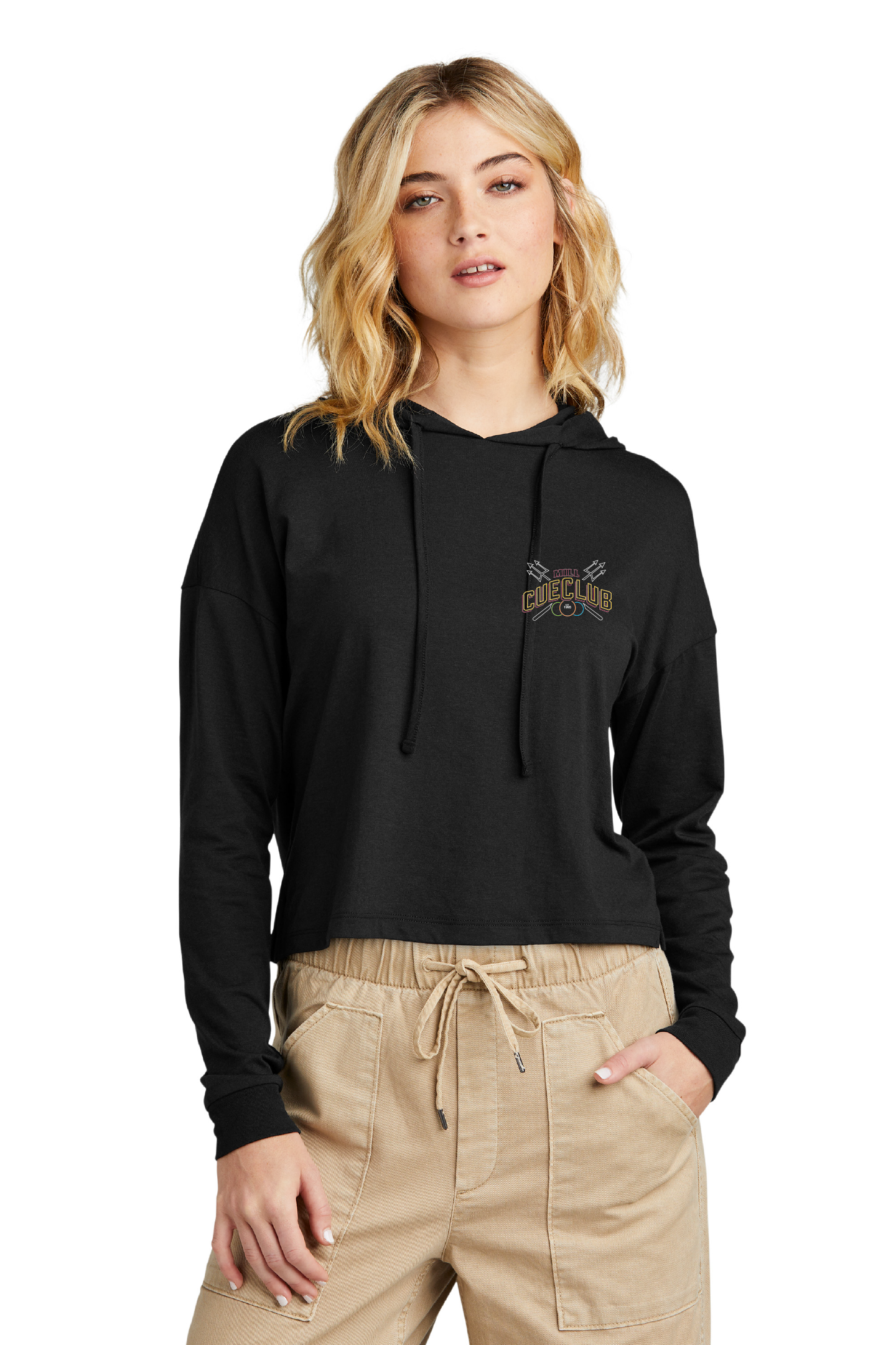 Mill Cue Club Women’s Perfect Tri® Midi Long Sleeve Hoodie